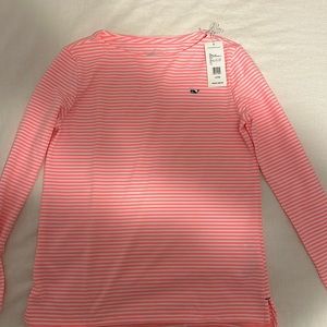 Girls Vineyard Vines Performance Top size L (14)  Brand New